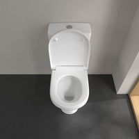Villeroy & Boch O.novo Washdown Toilet - Close Coupled - White Alpin