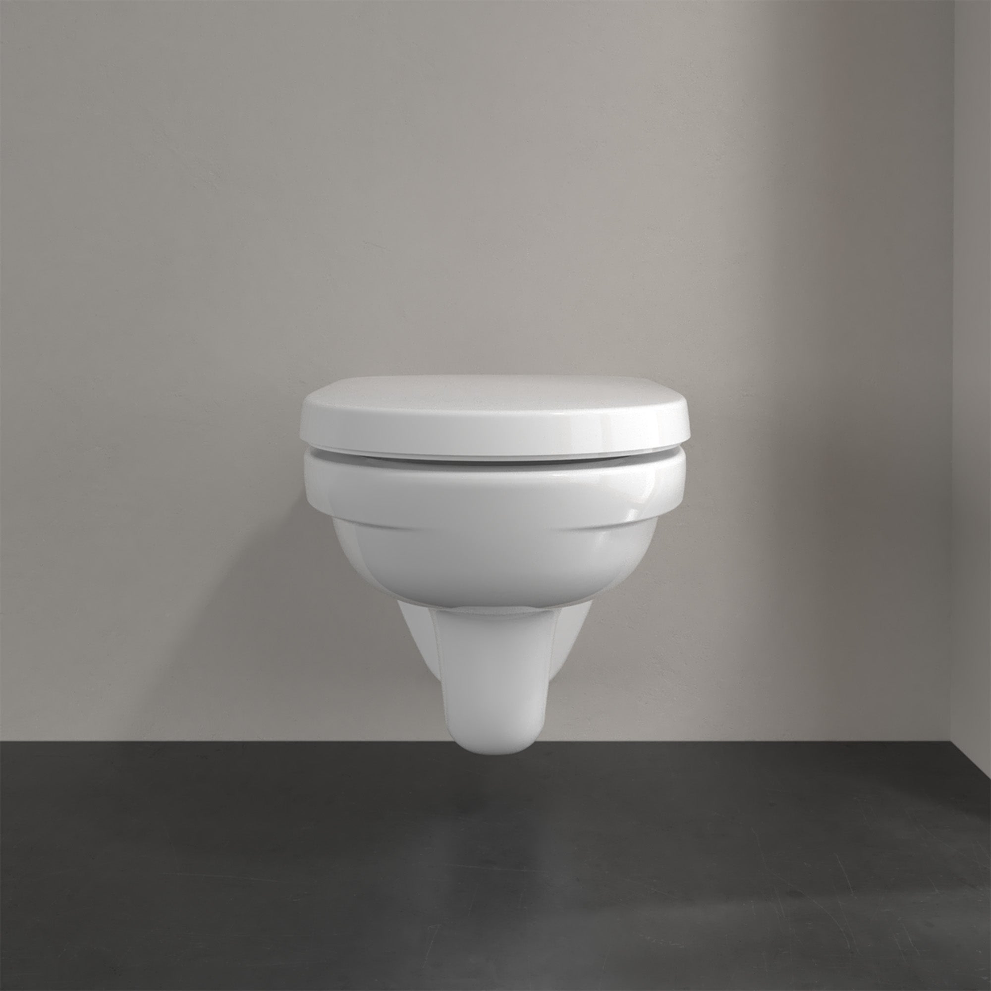 Villeroy & Boch O.novo Combi-Pack Toilet Wall-Mounted - White Alpin
