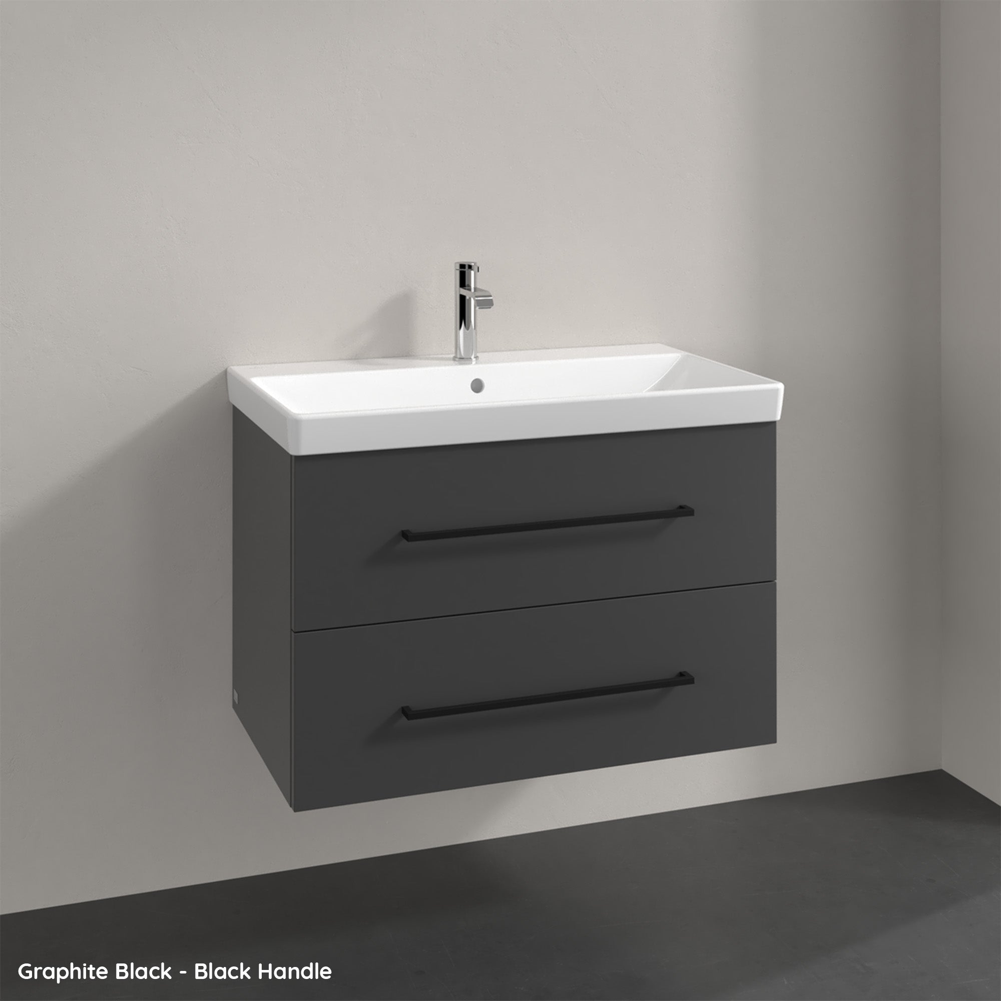 Villeroy & Boch Avento Vanity Unit, 2 Drawers - 780 x 514 x 452 mm