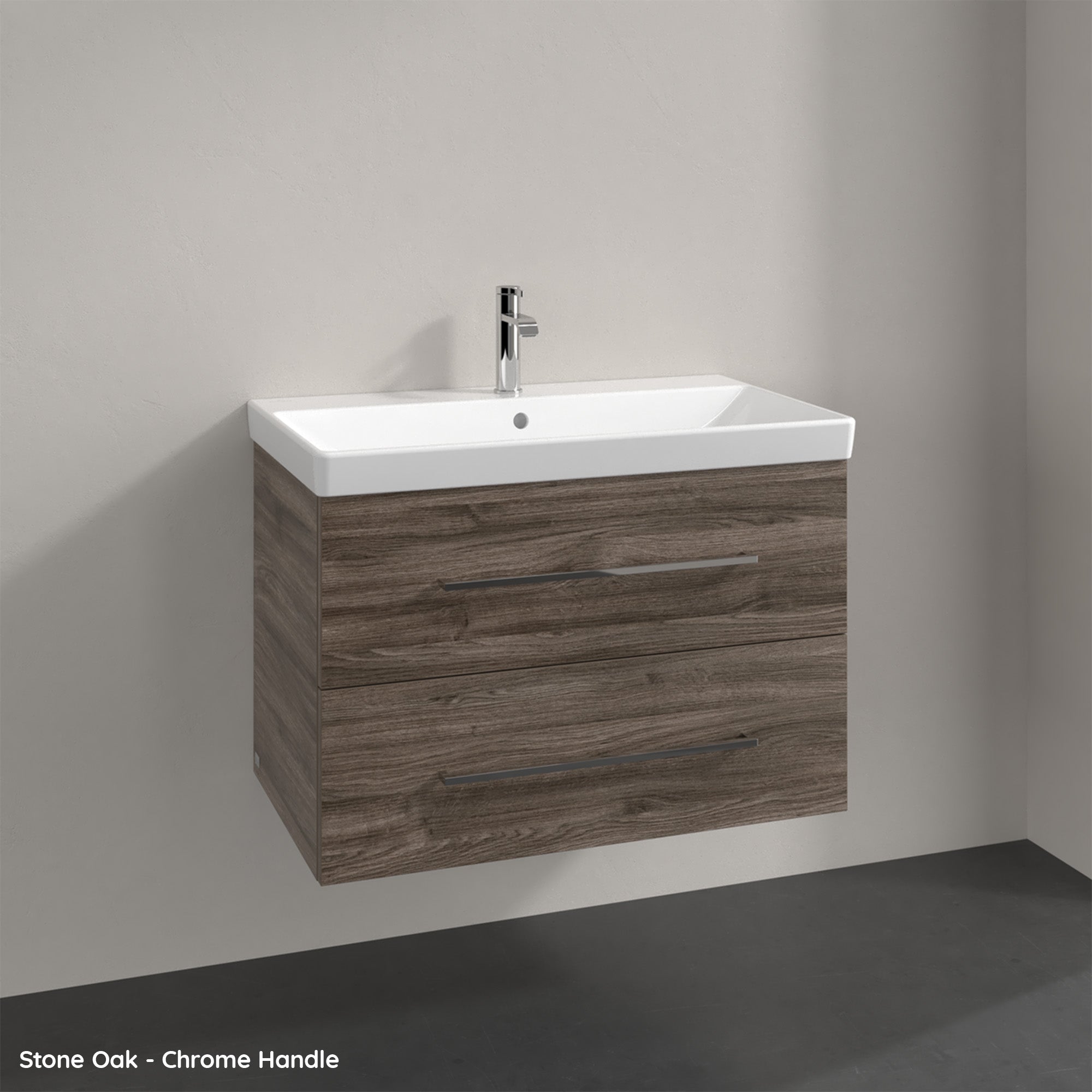 Villeroy & Boch Avento Vanity Unit, 2 Drawers - 780 x 514 x 452 mm