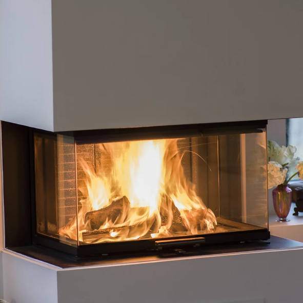 Rais Visio 3 Peninsular Wood Burning Stove