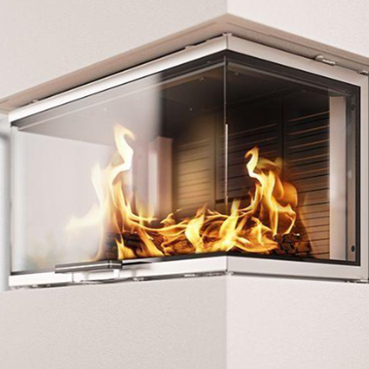 Rais Visio 3 Peninsular Wood Burning Stove