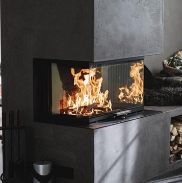 Rais Visio 3 Peninsular Wood Burning Stove