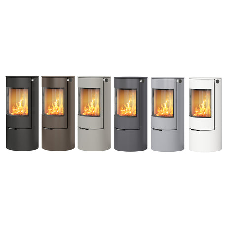 Rais Viva L 100 Classic Wood Burning Stove - Steel Framed Door
