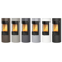 Rais Viva L 120 Classic Wood Burning Stove - Full Glass Door