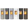 Rais Viva L 120 Classic Wood Burning Stove - Steel Framed Door