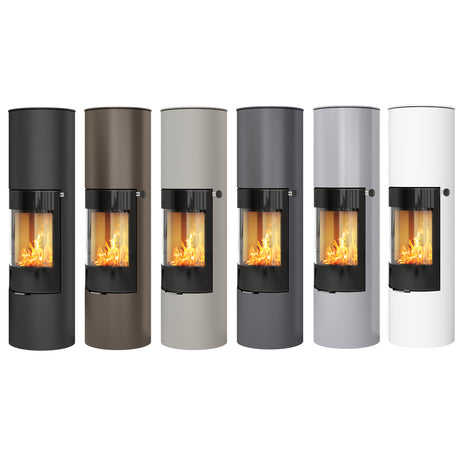 Rais Viva L 160 Classic Wood Burning Stove - Full Glass Door