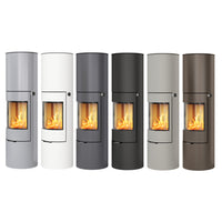 Rais Viva L 160 Classic Wood Burning Stove - Steel Framed Door