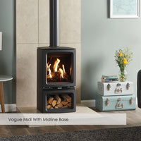 Gazco Vogue Midi Gas Stove - Conventional Flue - Natural Gas
