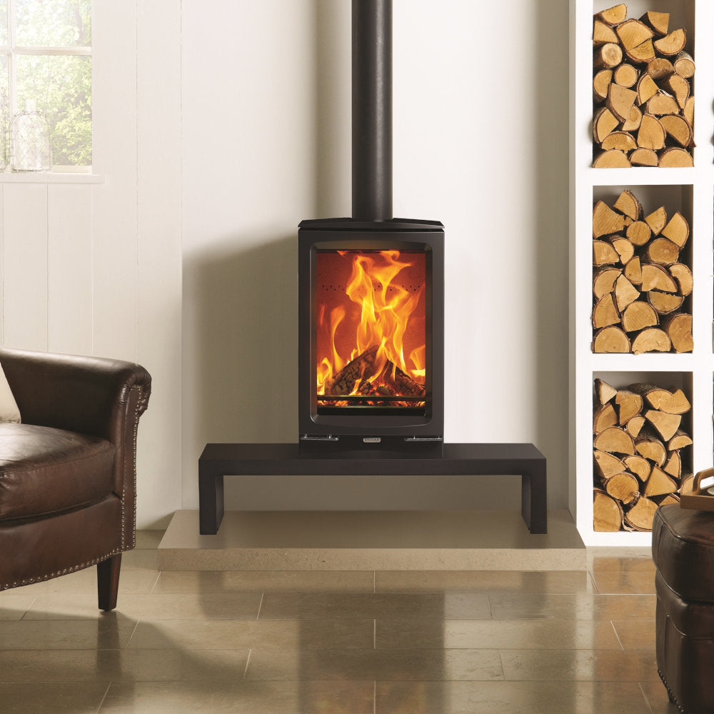 Stovax Vogue Midi T Wood Burning Stove - EcoDesign Ready
