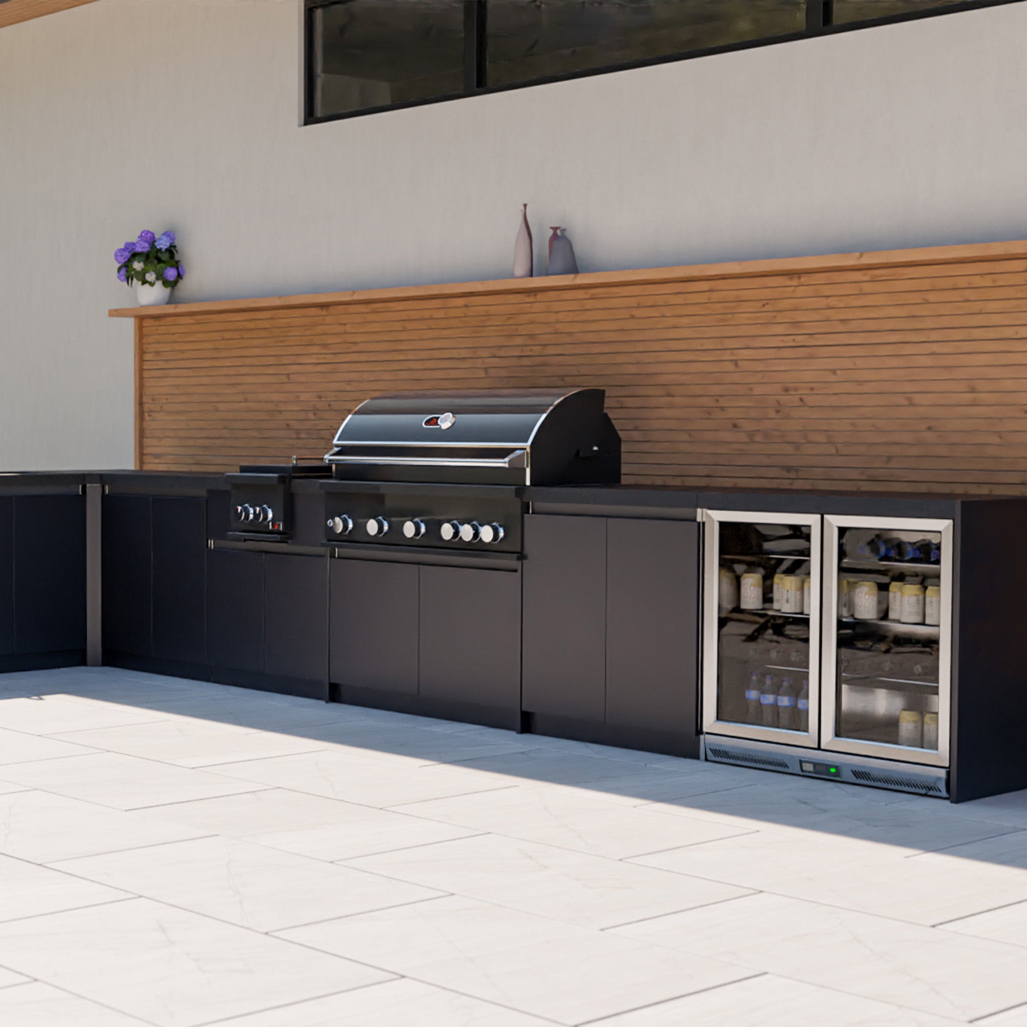 Whistler Fairford Double Door Unit - Black