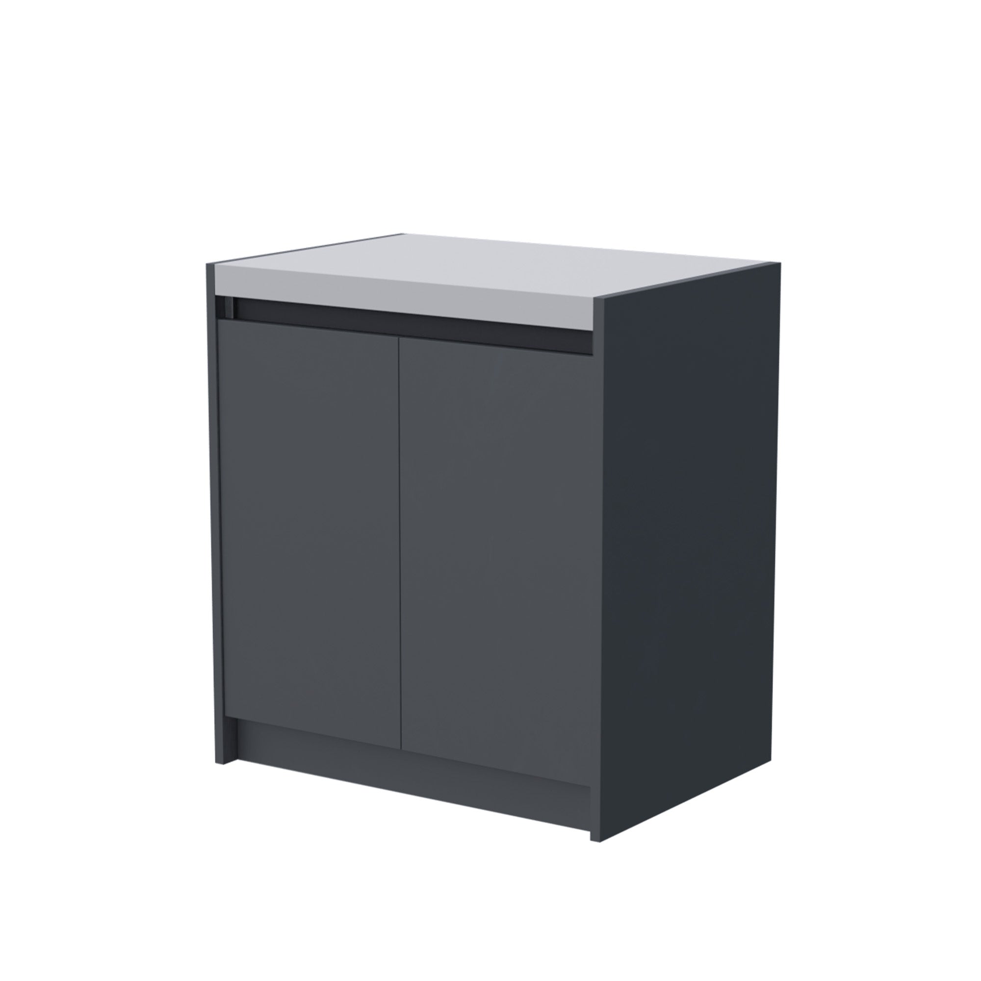 Whistler Fairford Double Door Unit - Grey