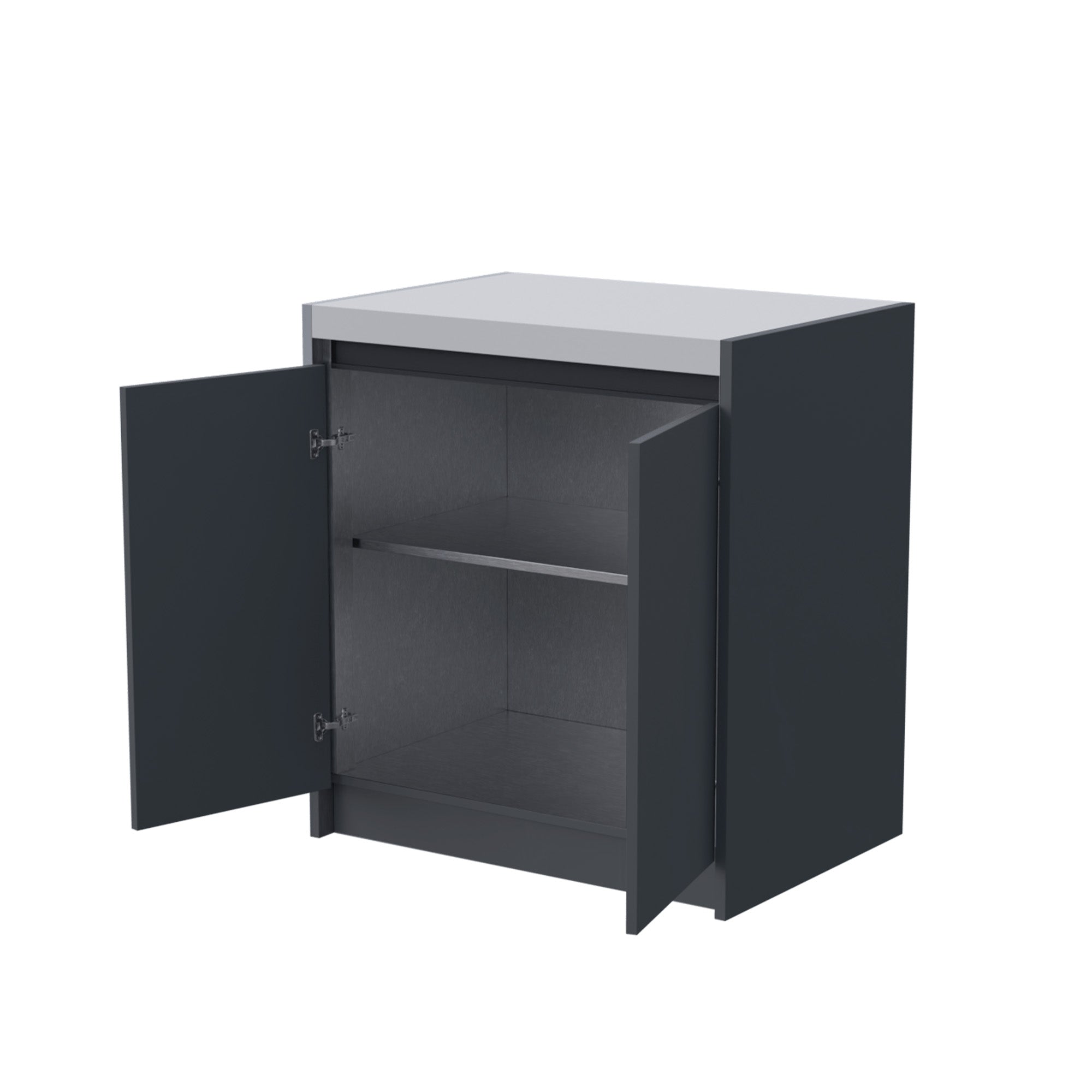 Whistler Fairford Double Door Unit - Grey