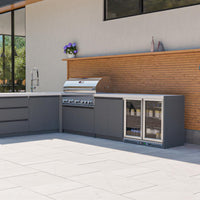 Whistler Fairford Double Door Unit - Grey