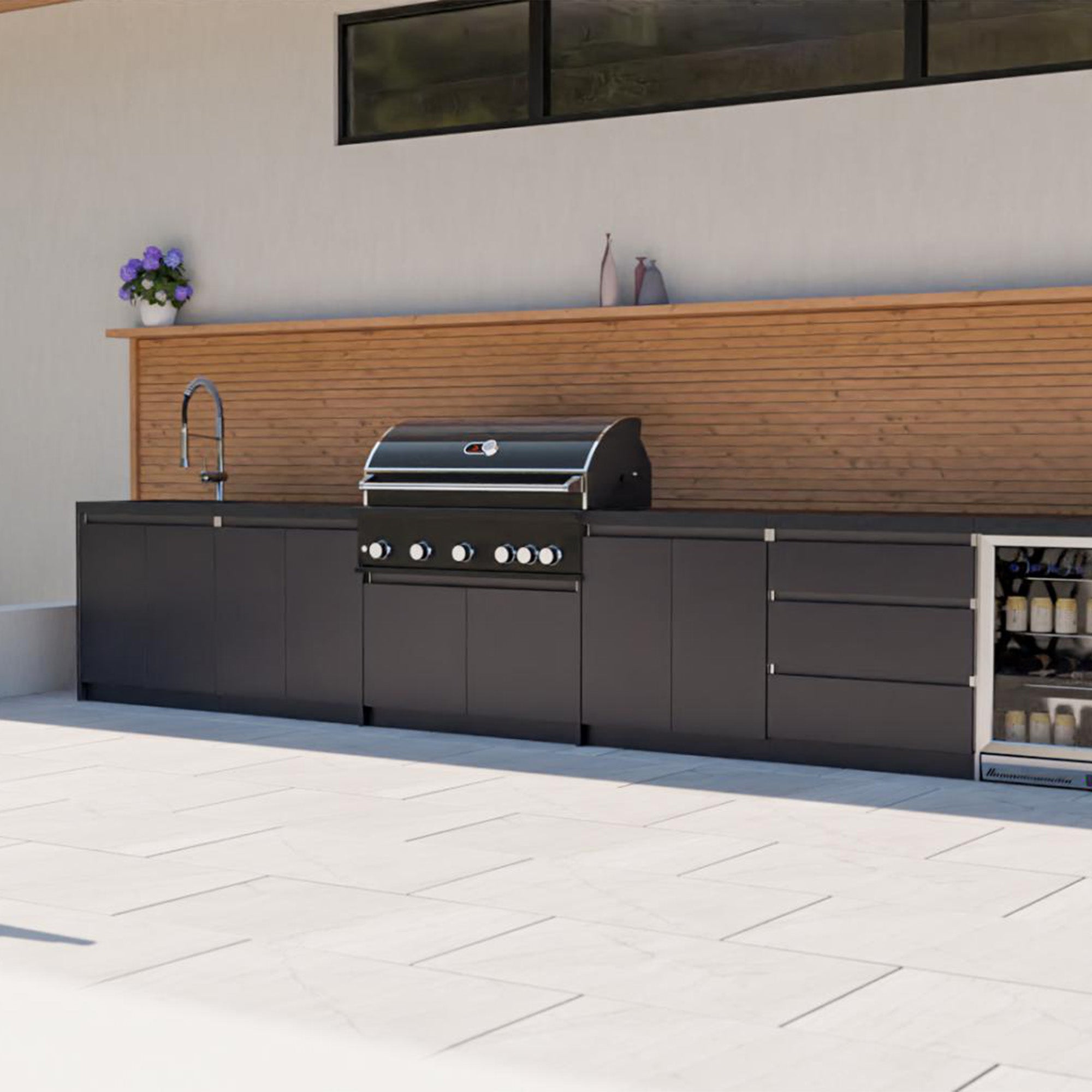 Whistler Fairford Gas Bottle Unit - Black