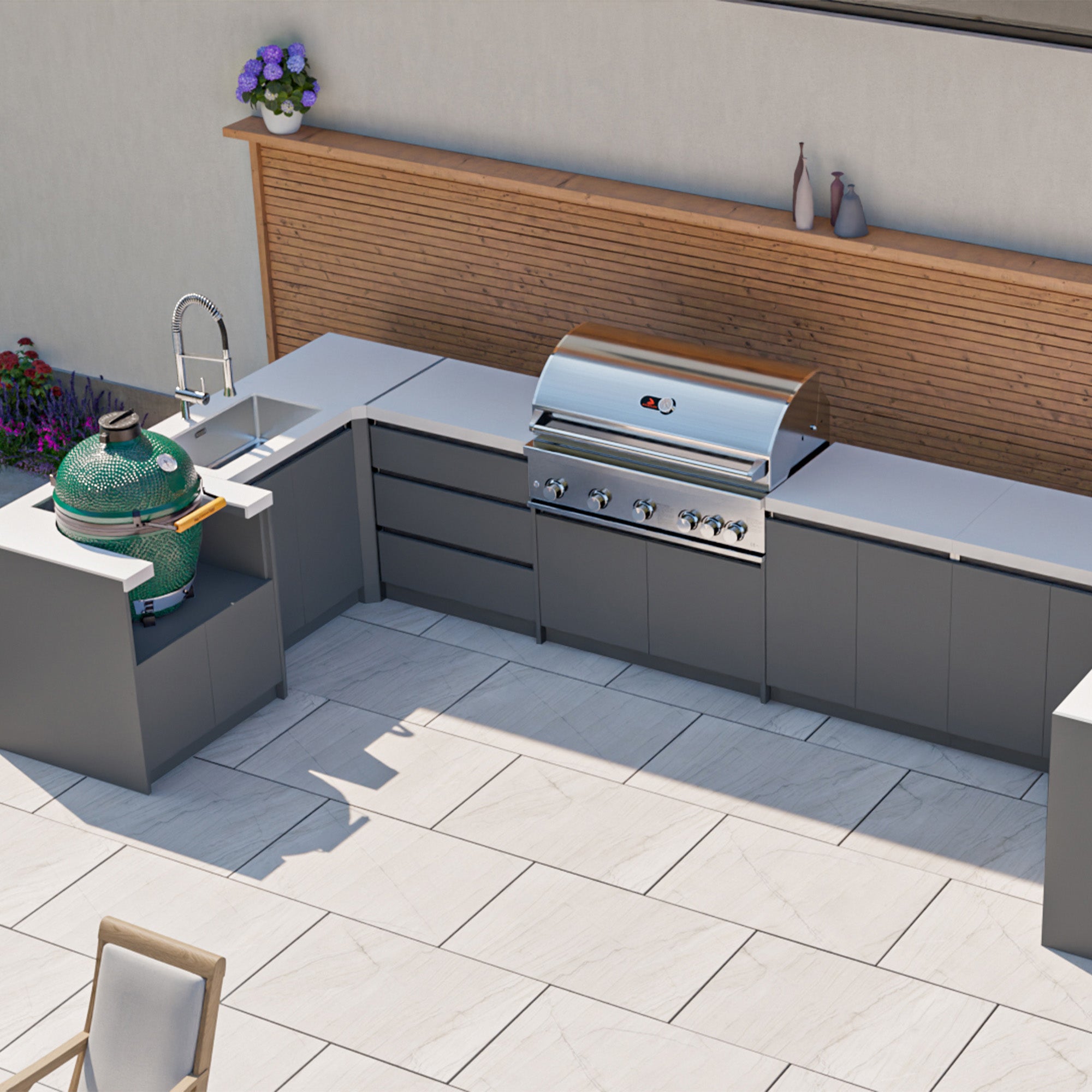 Whistler Fairford BBQ Housing Unit - Grey