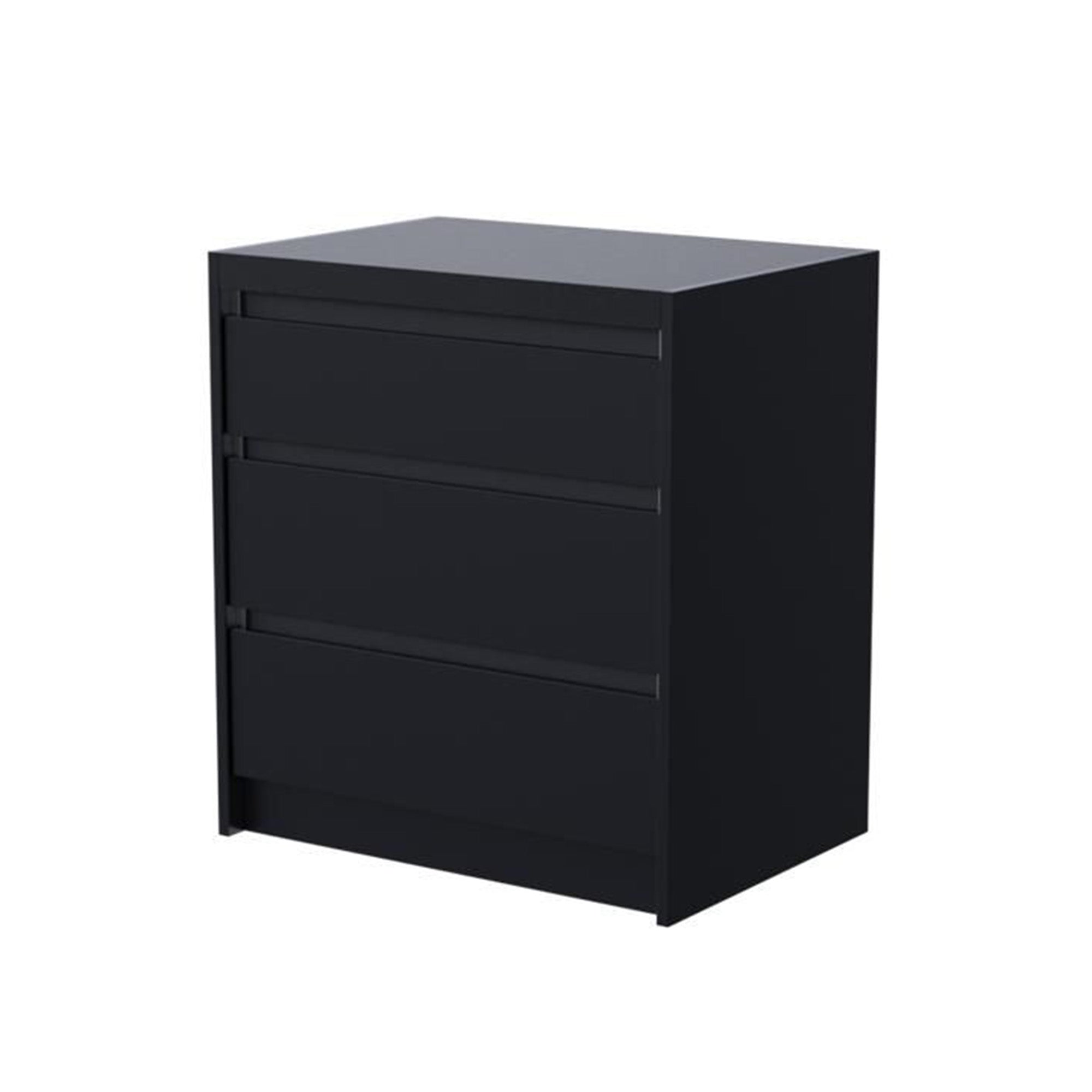 Whistler Fairford Triple Drawer Unit - Black