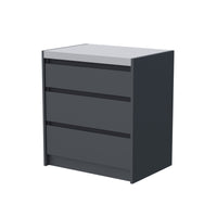 Whistler Fairford Triple Drawer Unit - Grey