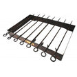 Kadai Set of Eight Skewers with Rack