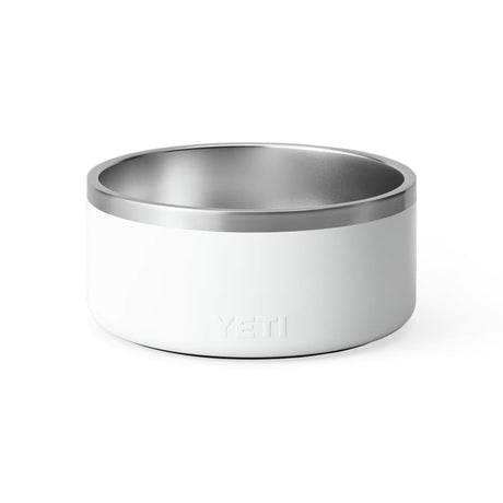 Yeti Boomer 8 Dog Bowl - White