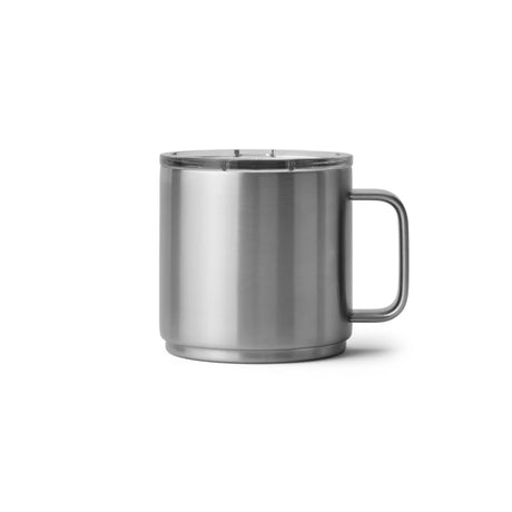 Yeti Rambler 14oz (414ml) Mug - Stainless Steel - Includes MagSlider Lid