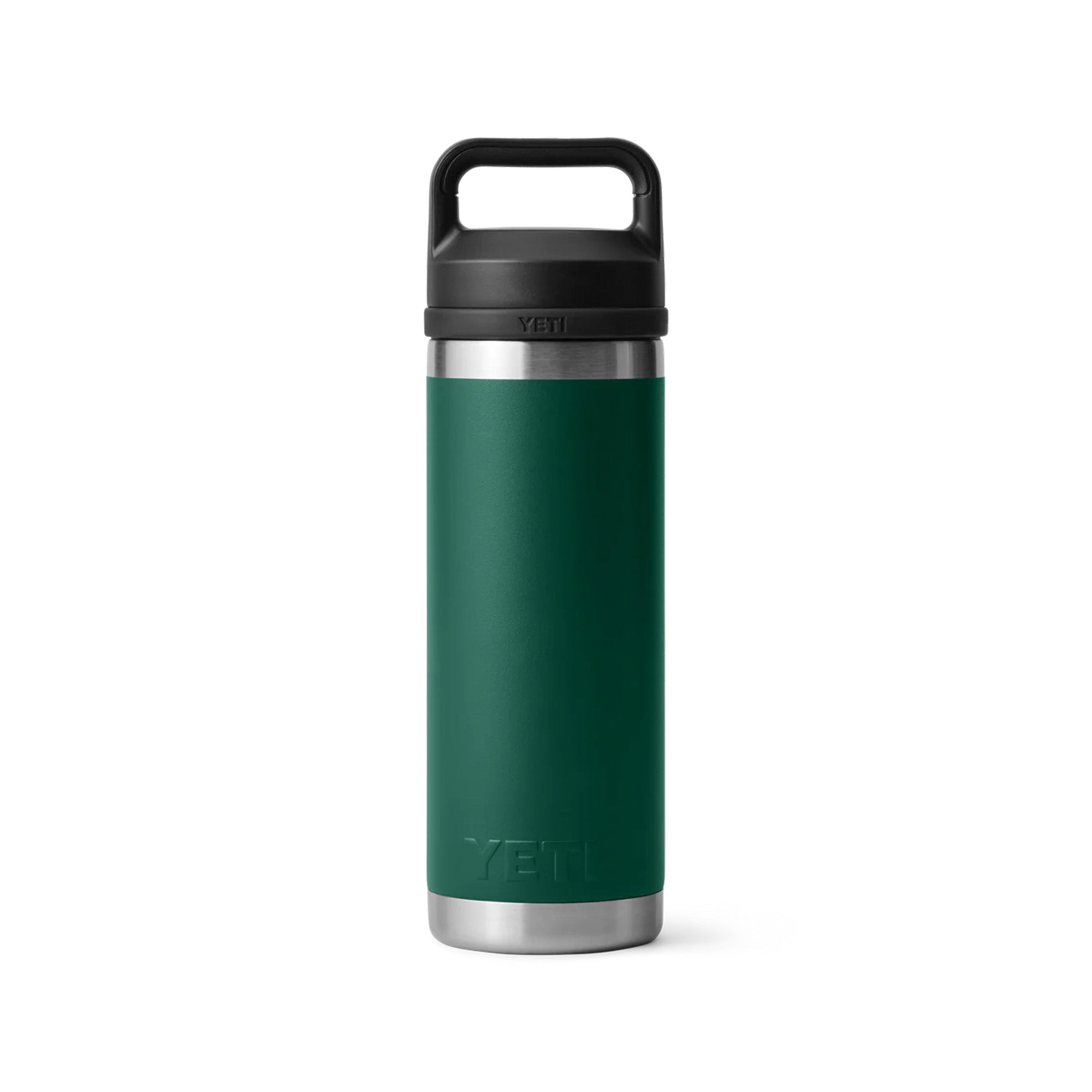 Yeti Rambler 18oz (532ml) Bottle with Chug Cap - Black Forest Green Limited Edition Colour