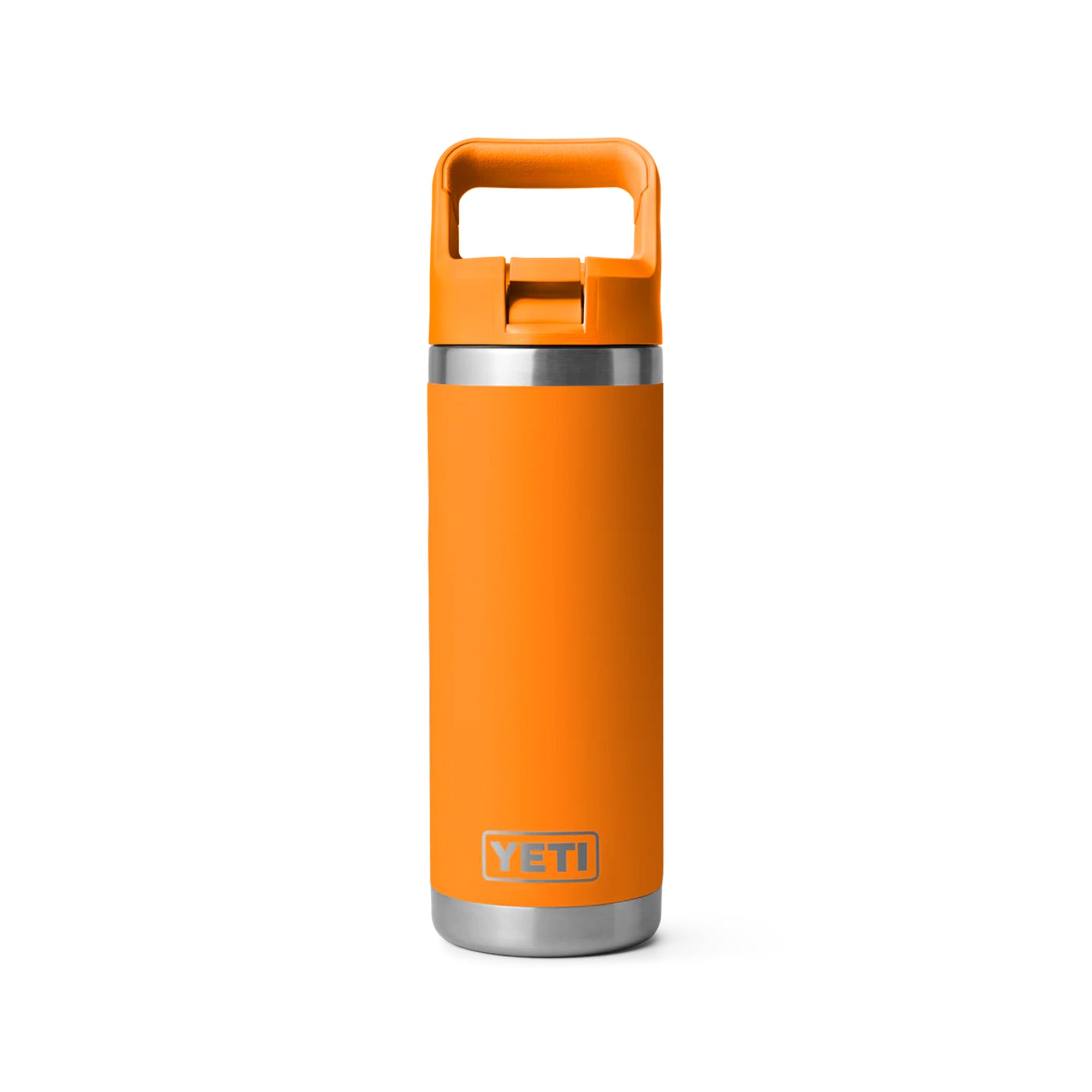 Yeti Rambler 18oz (532ml) Bottle with Straw Cap - King Crab Limited Edition Colour