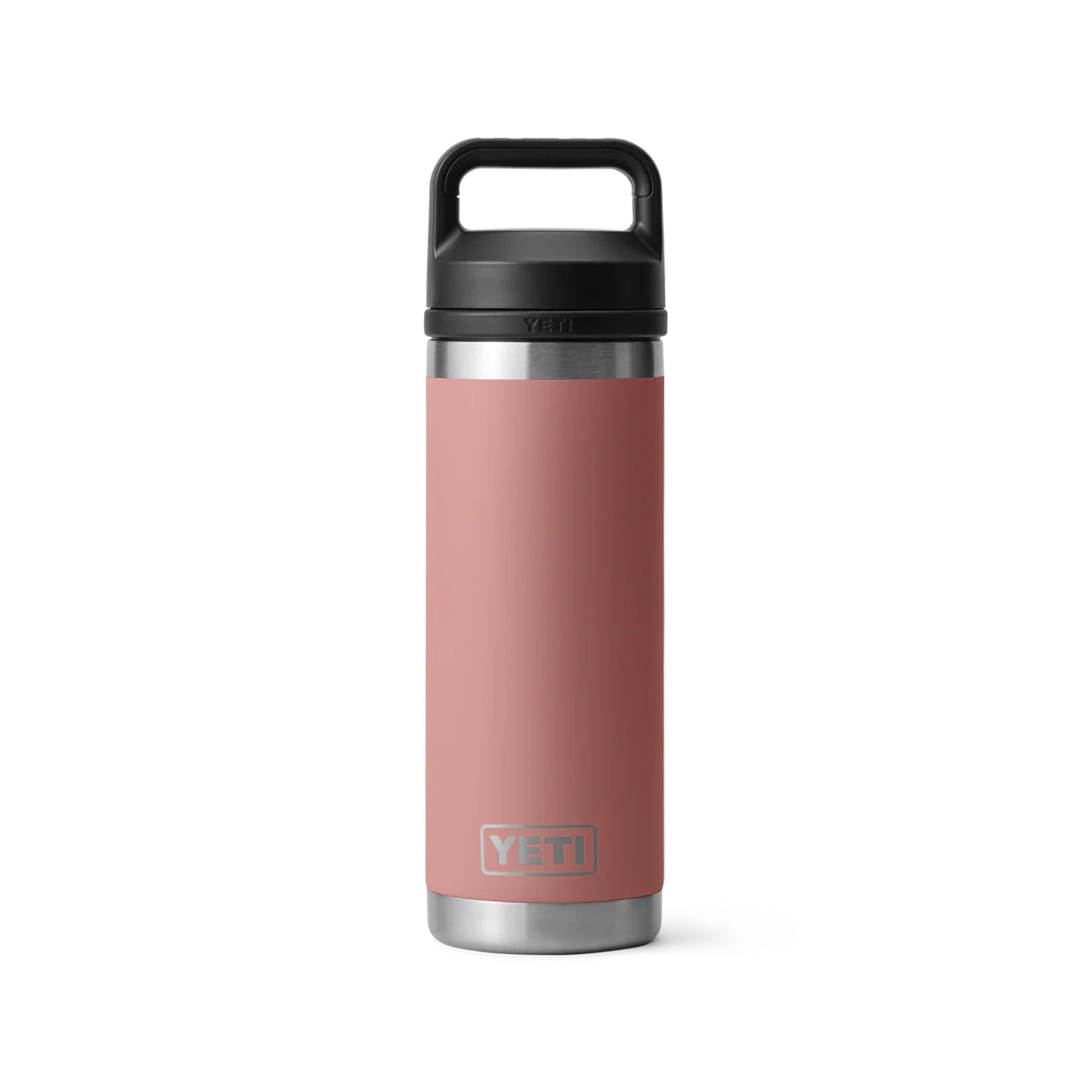 Yeti Rambler 18oz (532ml) Bottle with Chug Cap 2.0 - Sandstone Pink Limited Edition Colour