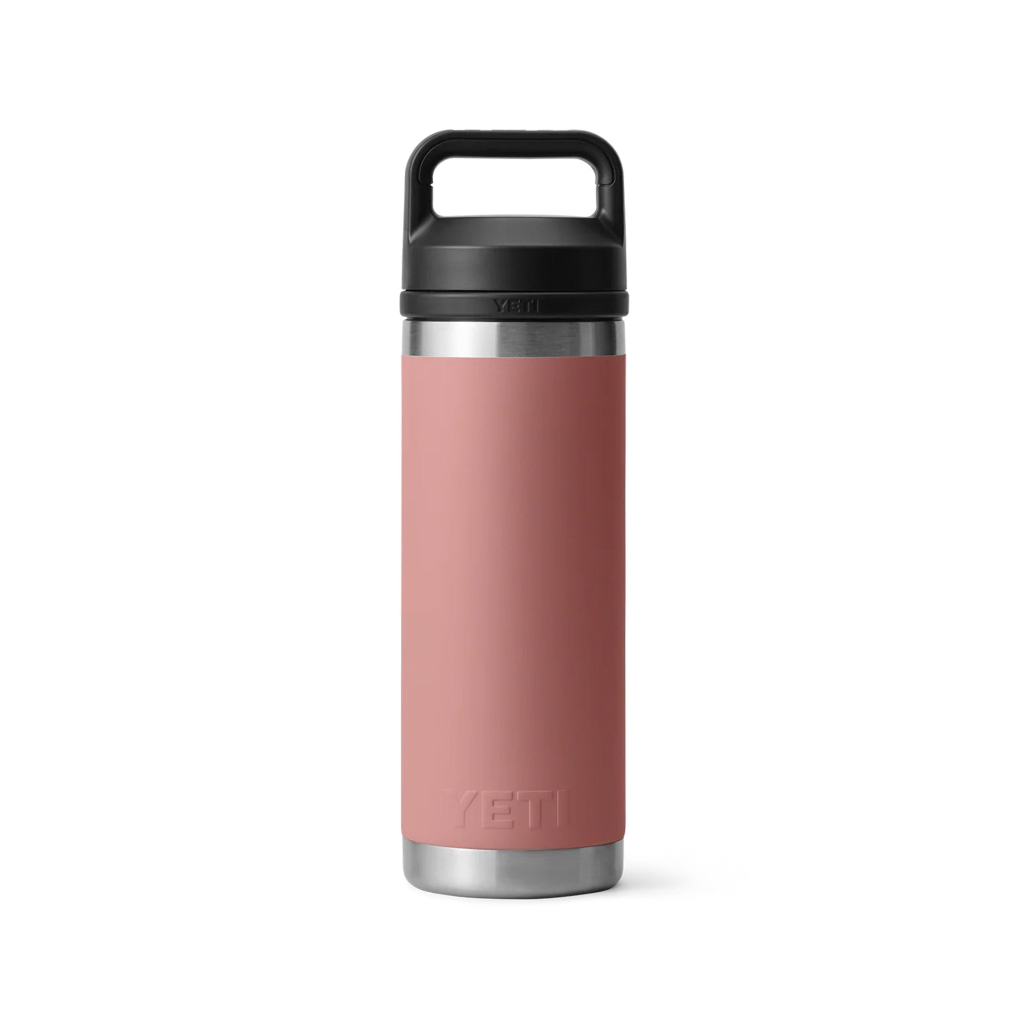 Yeti Rambler 18oz (532ml) Bottle with Chug Cap 2.0 - Sandstone Pink Limited Edition Colour