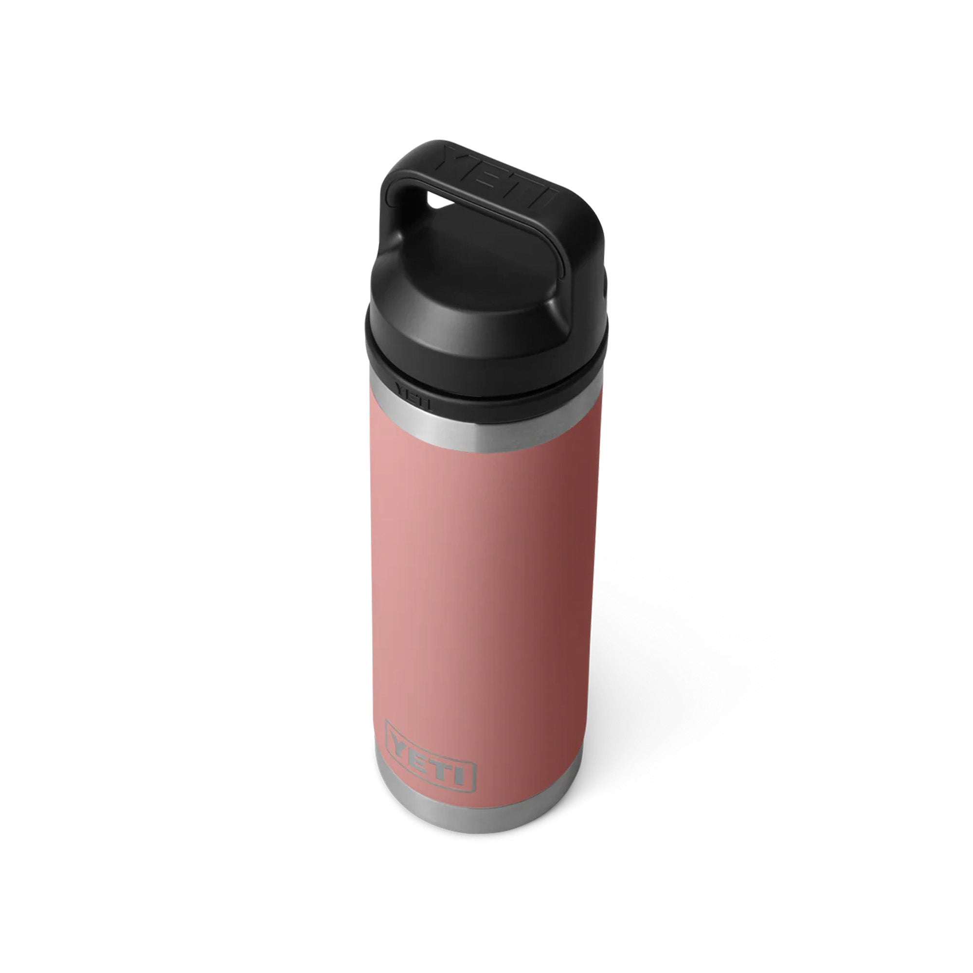 Yeti Rambler 18oz (532ml) Bottle with Chug Cap 2.0 - Sandstone Pink Limited Edition Colour