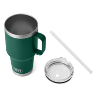 Yeti Rambler 35oz (1035ml) Straw Mug - Black Forest Green Limited Edition Colour