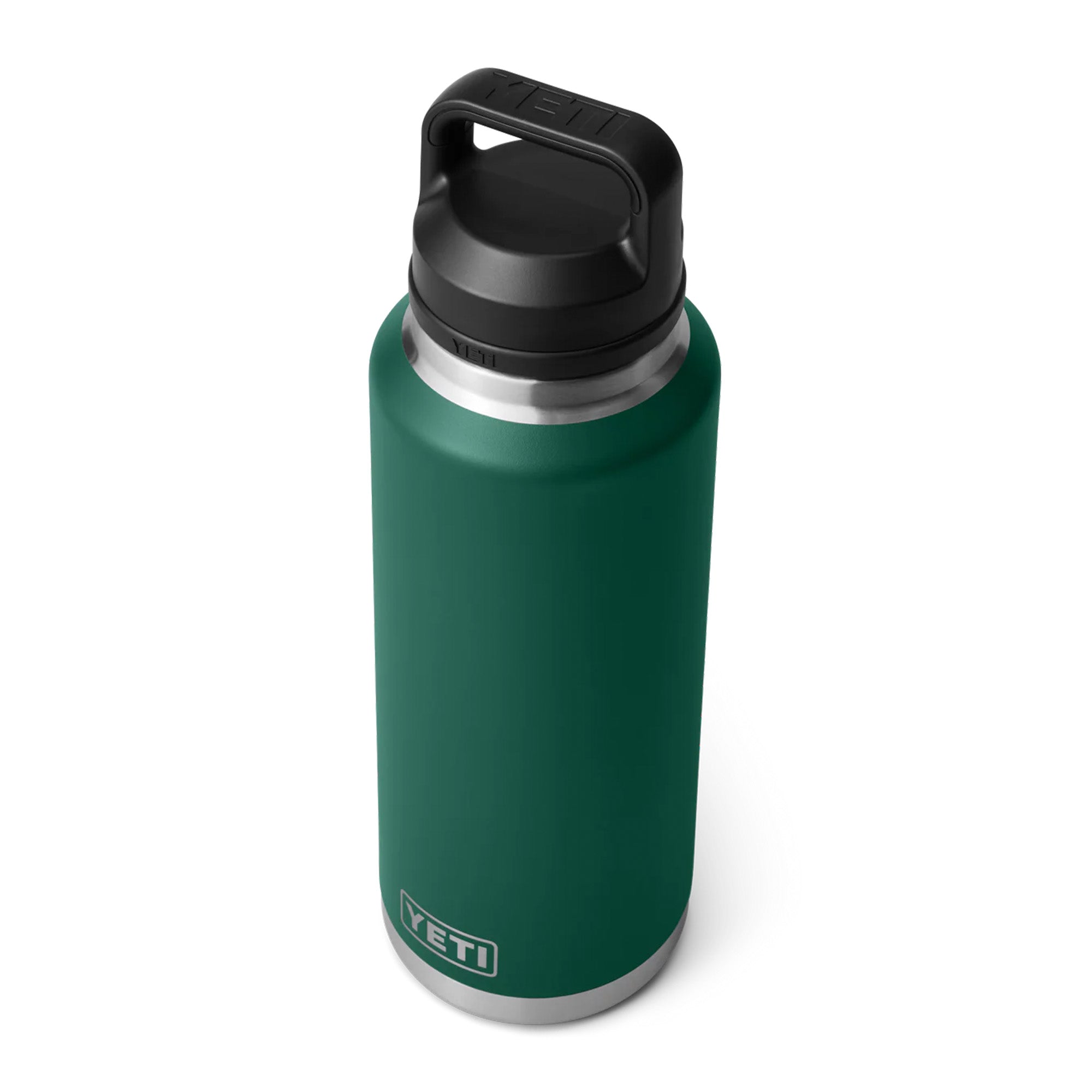 Yeti Rambler 46oz (1.3ltr) Bottle with Chug Cap - Black Forest Green Limited Edition Colour