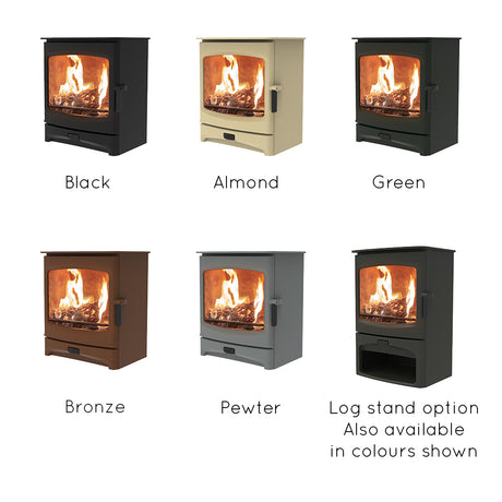 Charnwood Aire 7 Eco Wood Burning Stove - 7kW - DEFRA Approved - EcoDesign Ready