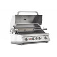 Bull BBQ Component Angus Built-in 4 Burner Gas BBQ Grill - Stainless Steel