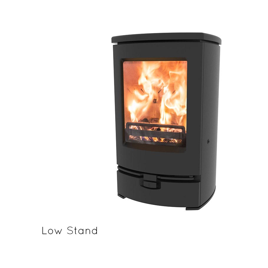 Charnwood Arc 5 Eco Multi Fuel Wood Burning Stove - 5kW - DEFRA Approved - EcoDesign Ready