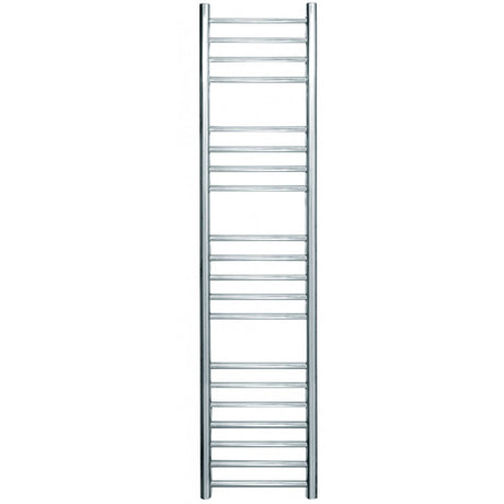 JIS - Ashdown Heated Towel Rail - Satin stainless steel