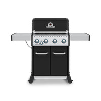 Broil King Baron 440 Gas BBQ - Free Universal Mains Powered Rotisserie Kit Included