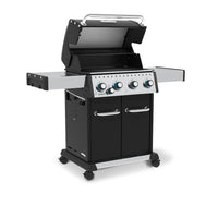Broil King Baron 440 Gas BBQ - Free Universal Mains Powered Rotisserie Kit Included