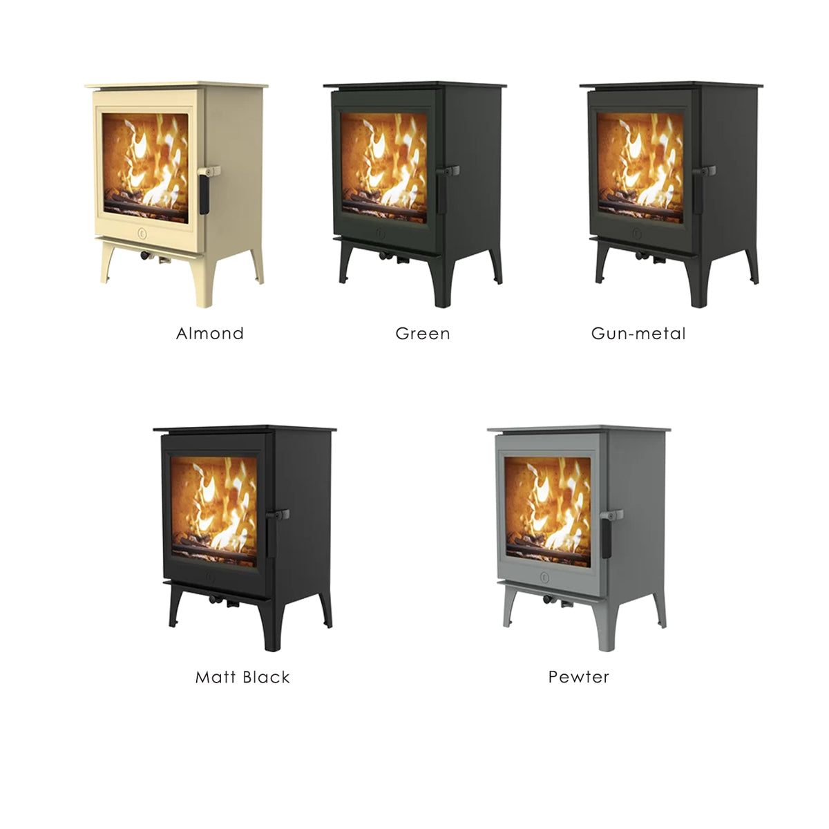 Charnwood Cranmore 5 Eco Wood Burning Stove - 5kW - DEFRA Approved - EcoDesign Ready