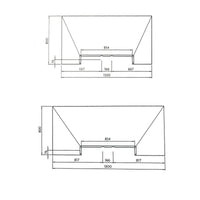 Impey Wet Room Floor Formers - Aqua-Dec Linear 3