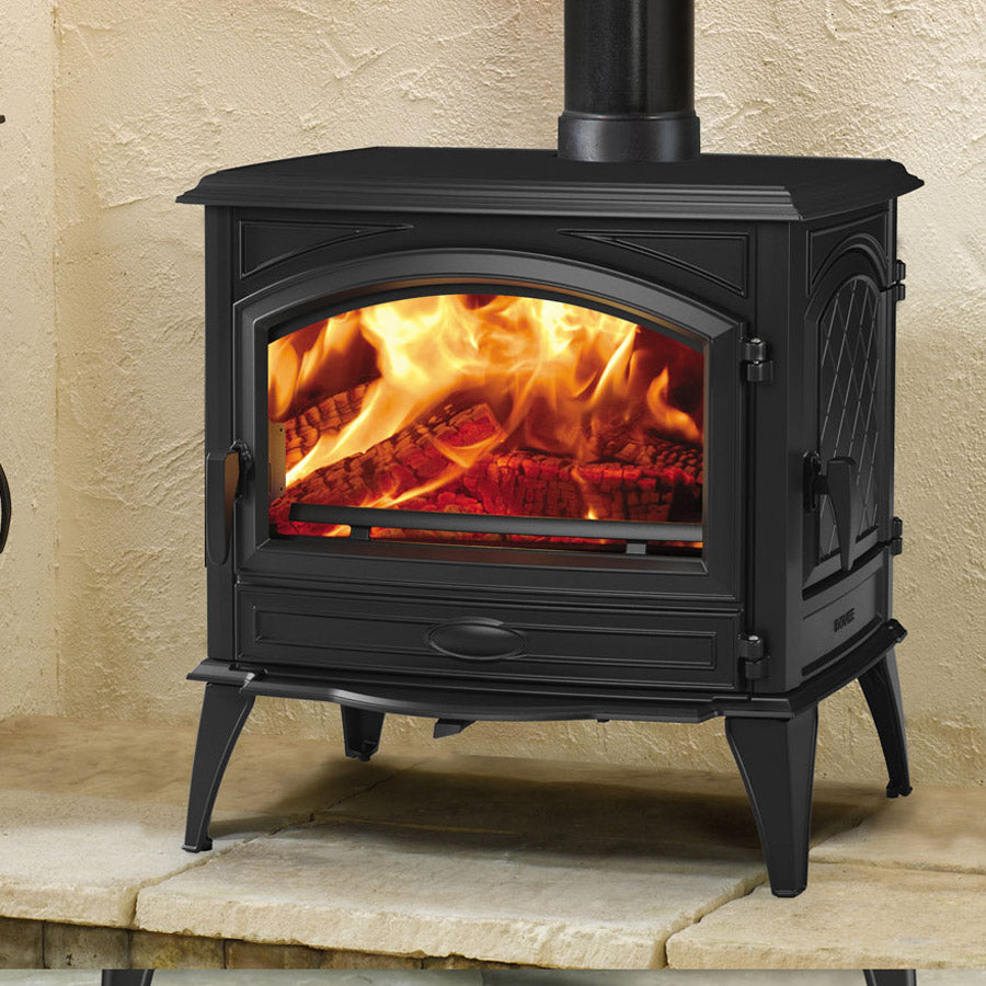 Dovre 760WD Matt Black Cast Iron Wood Burning Stove