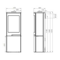 Nordpeis Duo 4 Wood Burning Stove - EcoDesign Ready