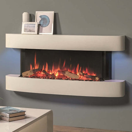 Gazco eStudio Cerreto 140 Electric Fire Suite