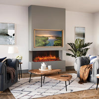 Gazco Fires - eReflex 110RW (Mk2) Electric Inset Fire - Free Mood Lighting Kit