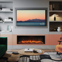 Gazco Fires - eReflex 135RW (Mk2) Electric Inset Fire - Free Mood Lighting Kit