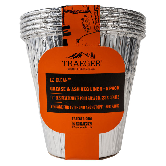 Traeger EZ-Clean Grease and Ash Keg Liners