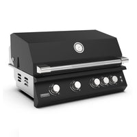 Brabura Fusion 400 Matte Black Built-In Gas BBQ