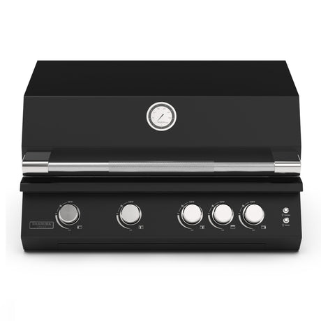 Brabura Fusion 400 Matte Black Built-In Gas BBQ