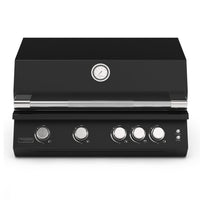 Brabura Fusion 400 Matte Black Built-In Gas BBQ