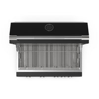 Brabura Fusion 400 Matte Black Built-In Gas BBQ